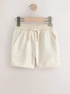 Next Marron chocolat/noir/pierre/gris - Short en jersey 3 Pack (3mois-7ans) Hot