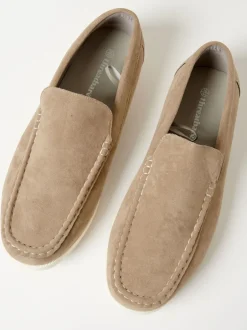 Threadbare Marron clair - Mocassins à enfiler en faux daim Best