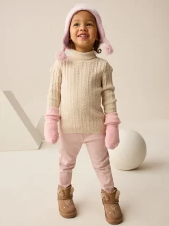 Next - Bottes à enfiler en daim Marron fauve Clearance