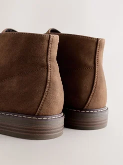 Next Marron fauve - Bottes Chukka