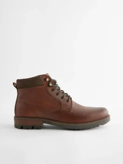 Next Marron fauve - bottes en cuir Best