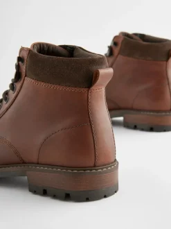 Next Marron fauve - bottes en cuir Best