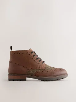 Next Marron fauve - Bottes Heritage Brogue Sale