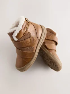 Next Marron fauve - Bottes imperméables à fermeture par contact Clearance