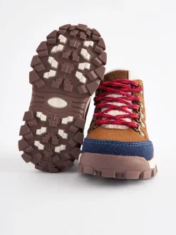 Next Marron fauve - Bottines chaudes avec doublure Thinsulate™ style randonnée