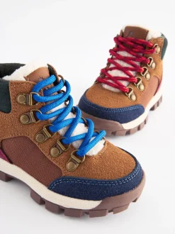 Next Marron fauve - Bottines chaudes avec doublure Thinsulate™ style randonnée