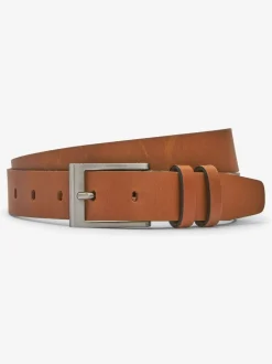 Next Marron fauve - Ceinture en cuir New