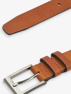 Next Marron fauve - Ceinture en cuir New