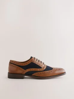 Next Marron fauve - Chaussures Brogue Heritage Online