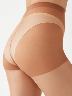 Next Marron fauve - Collant minceur pour les fesses, les fesses et les cuisses 20 Denier Hot