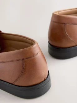 Next Marron fauve - Coupe classique - Pain Penny en cuir