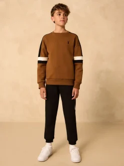 Next Marron fauve - Ensemble ras du cou color block (3-16ans) Online