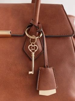 Next Marron fauve - Fourre-tout structuré Sale