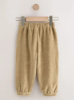 Next Marron fauve - Jogging en jersey en velours côtelé (3mois-7ans) Online