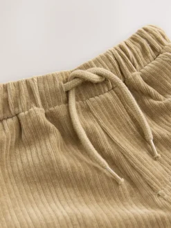 Next Marron fauve - Jogging en jersey en velours côtelé (3mois-7ans) Online