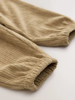 Next Marron fauve - Jogging en jersey en velours côtelé (3mois-7ans) Online