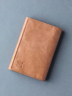 Lakeland Leather Marron fauve - Lakeland portefeuille Bowston en cuir à trois plis Discount