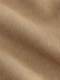 Next Marron fauve - Pantalon en lin Blend à enfiler (3mois-7ans) Online