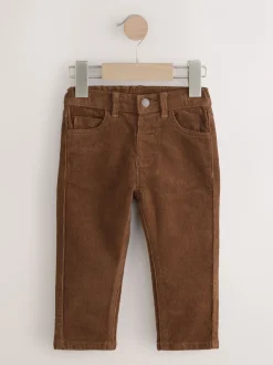 Next Marron fauve - Pantalon en velours côtelé (3mths-7yrs) Sale