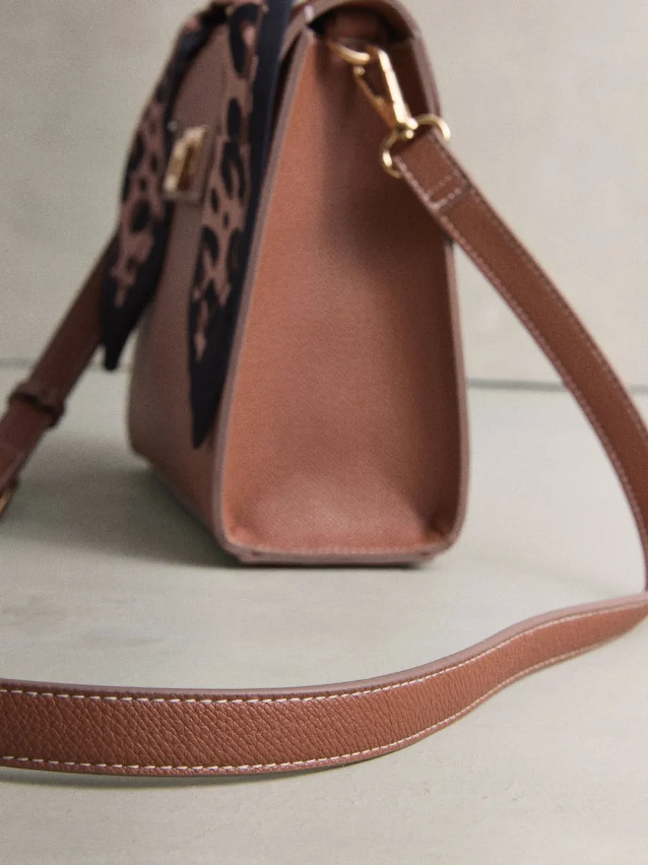 Next Marron fauve - Sac à main écharpe Best