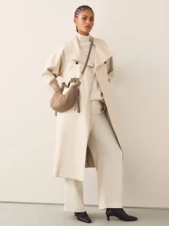 Next Marron fauve - Sac bandoulière en Faux daim Online