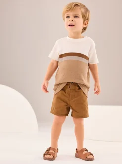 Next - Short Chino (3mths-7yrs) Marron fauve Outlet