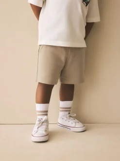 Next - Short en jersey (3mths-7yrs) Marron fauve Best