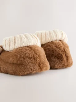 Next Marron Hamish - Bottes chaussons The Highland Cow Best