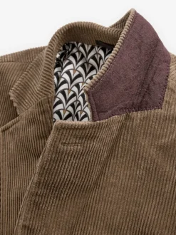 Next Marron neutre - Blazer en velours côtelé Outlet