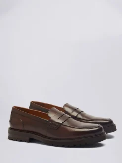 MOSS Marron noisette - Camden Chunky Loafers Outlet