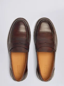 MOSS Marron noisette - Camden Chunky Loafers Outlet