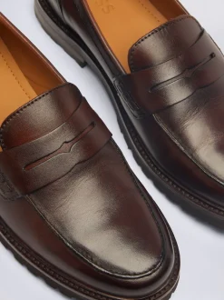 MOSS Marron noisette - Camden Chunky Loafers Outlet