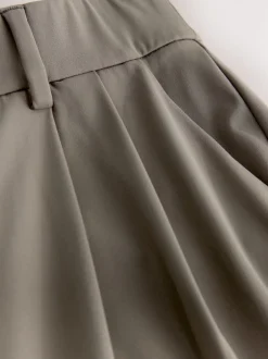 Next Marron taupe - N. Premium Pantalons Habillés Jambe large en jersey Best