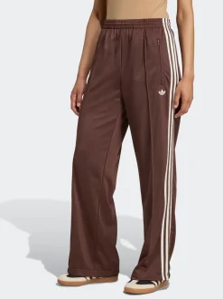 adidas originals - Pantalons de survêtement amples Adidas Original Firebird Marron/blanc Hot