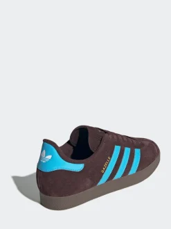 adidas originals Marron/bleu - Gazelle Trainers Discount