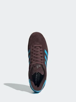 adidas originals Marron/bleu - Gazelle Trainers Discount