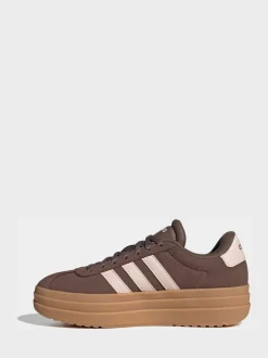 adidas - baskets VL Court Bold Marron/rose Hot