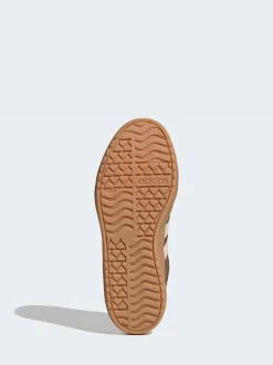 adidas - baskets VL Court Bold Marron/rose Hot