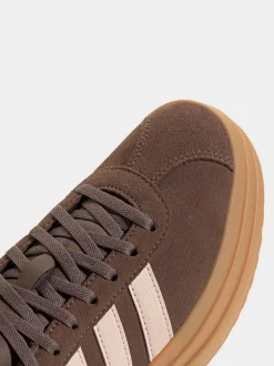 adidas - baskets VL Court Bold Marron/rose Hot