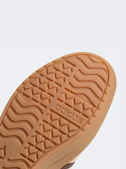 adidas - baskets VL Court Bold Marron/rose Hot