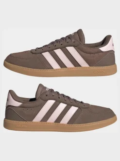 adidas - Breaknet Sleek Trainers Marron/rose New