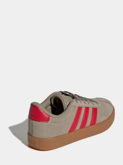 adidas - VL Court 3.0 Formateurs Marron/rouge