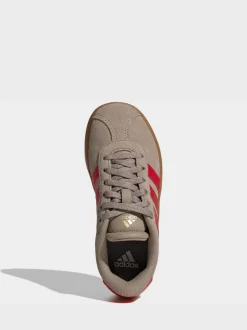 adidas - VL Court 3.0 Formateurs Marron/rouge