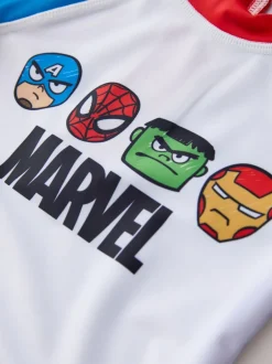 Next Marvel - Ensemble Rash Gilet et short de bain (3mois-7ans) Hot