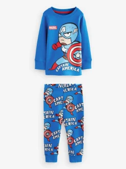 Next Marvel Rouge/Vert/Bleu - Lot de 3 pyjamas Snuggle (9mois-8ans) New