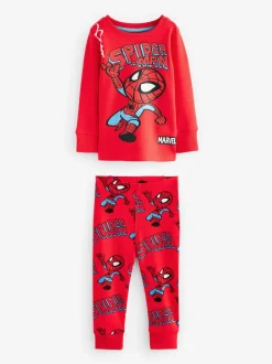 Next Marvel Rouge/Vert/Bleu - Lot de 3 pyjamas Snuggle (9mois-8ans) New