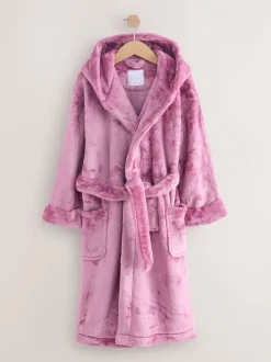 Next mauve - Robe de chambre plus longue en polaire douce (7-16ans) Hot