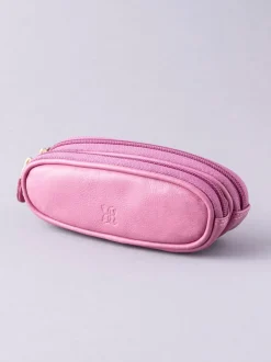 Lakeland Leather - Étui Lakeland en cuir à deux verres mauve Outlet