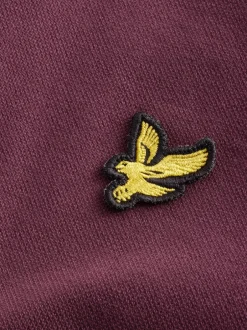Lyle & Scott - Polo classique Merlot Discount