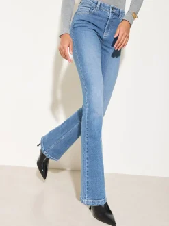 Friends Like These Mi-lavage - Jean bootcut en Denim Discount
